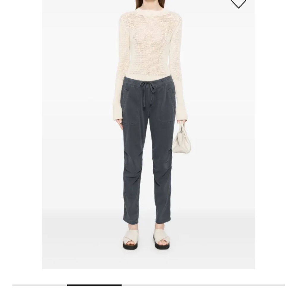 James Perse Charcoal Track Pants